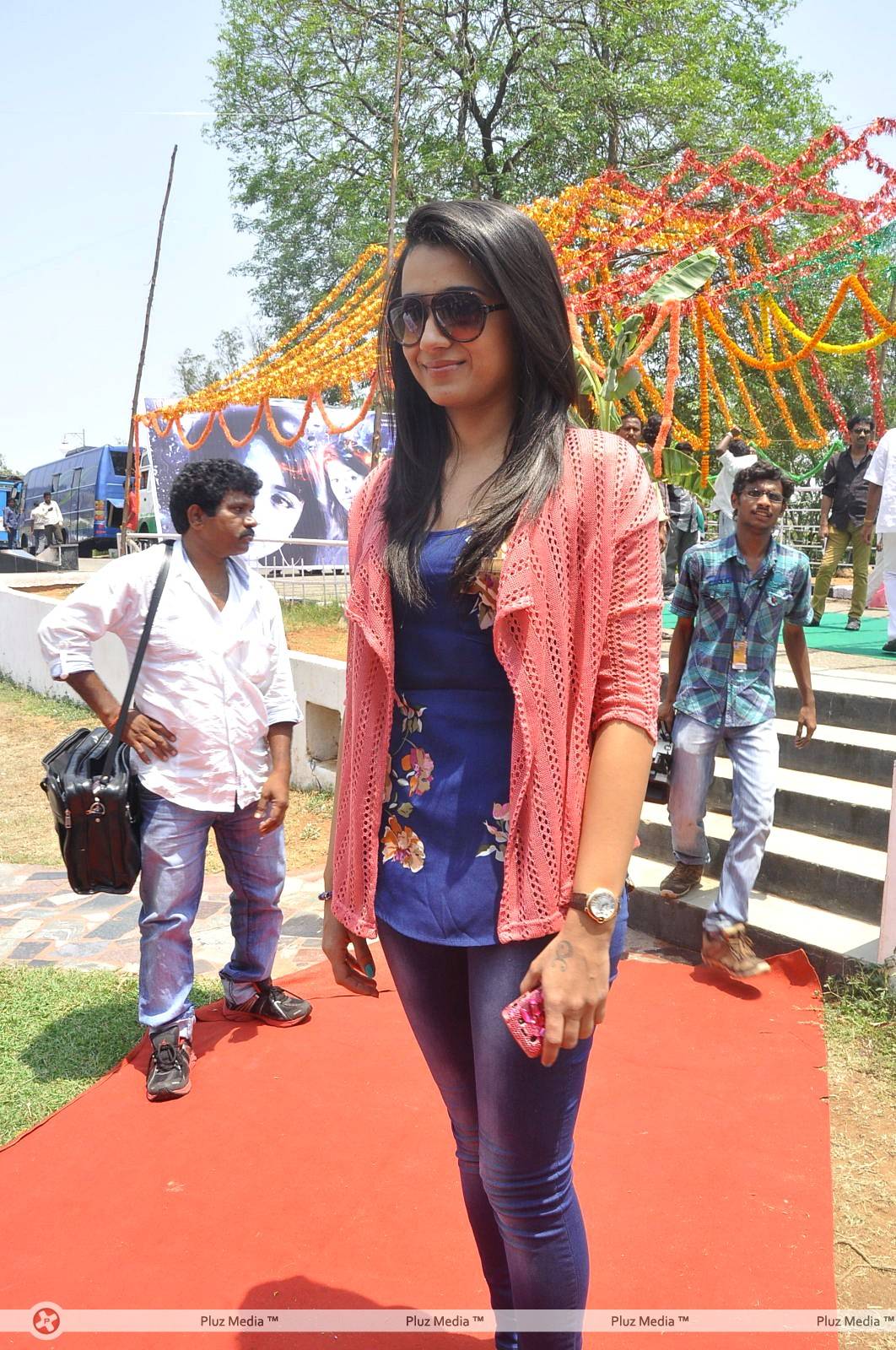 Trisha at H Productions New Movie Launch Photos | Picture 452515