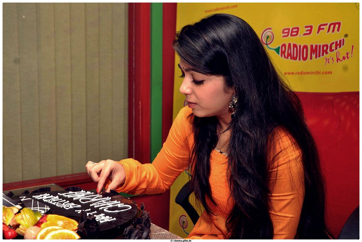 Charmy Kaur - Prema Oka Maikam@Radio Mirchi Tomorrow Charmi Birthday Cake Cutting Images | Picture 459985