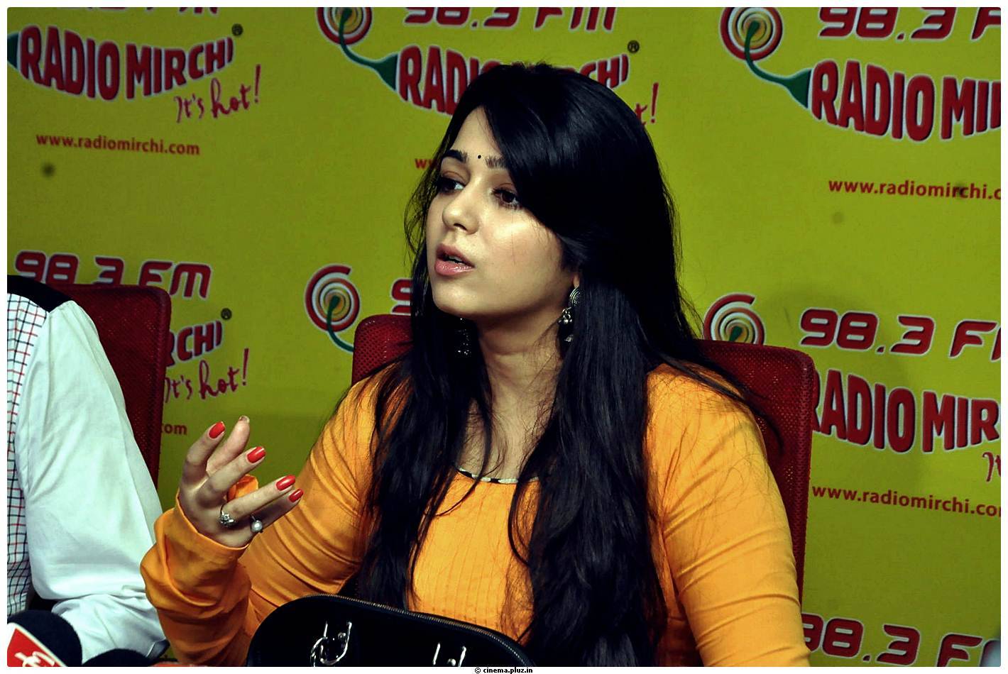 Charmy Kaur - Prema Oka Maikam@Radio Mirchi Tomorrow Charmi Birthday Cake Cutting Images | Picture 459991