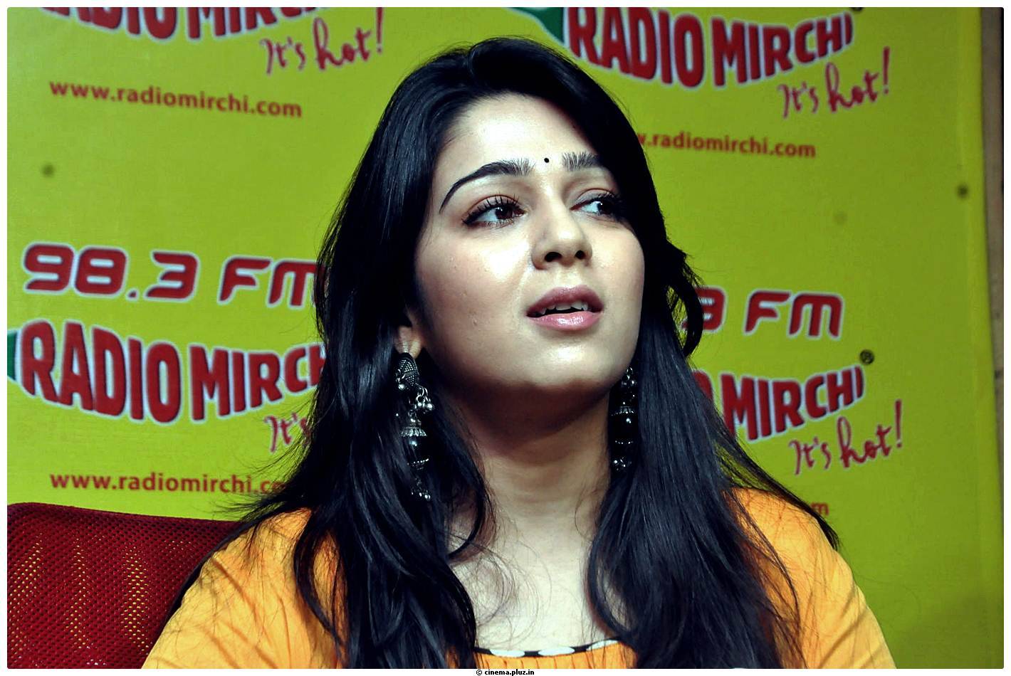 Charmy Kaur - Prema Oka Maikam@Radio Mirchi Tomorrow Charmi Birthday Cake Cutting Images | Picture 460059