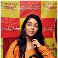 Charmy Kaur - Prema Oka Maikam@Radio Mirchi Tomorrow Charmi Birthday Cake Cutting Images | Picture 460027