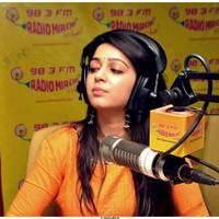 Charmy Kaur - Prema Oka Maikam@Radio Mirchi Tomorrow Charmi Birthday Cake Cutting Images