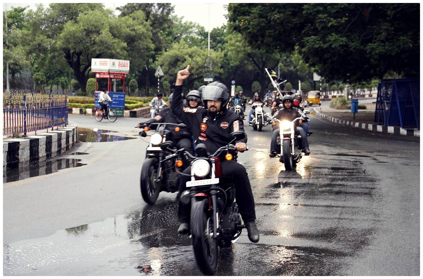 Apollo Cancer Hospital spreads 'No Tobacco' message by organising Harley Davidson Motorbike Rally Photos | Picture 469138