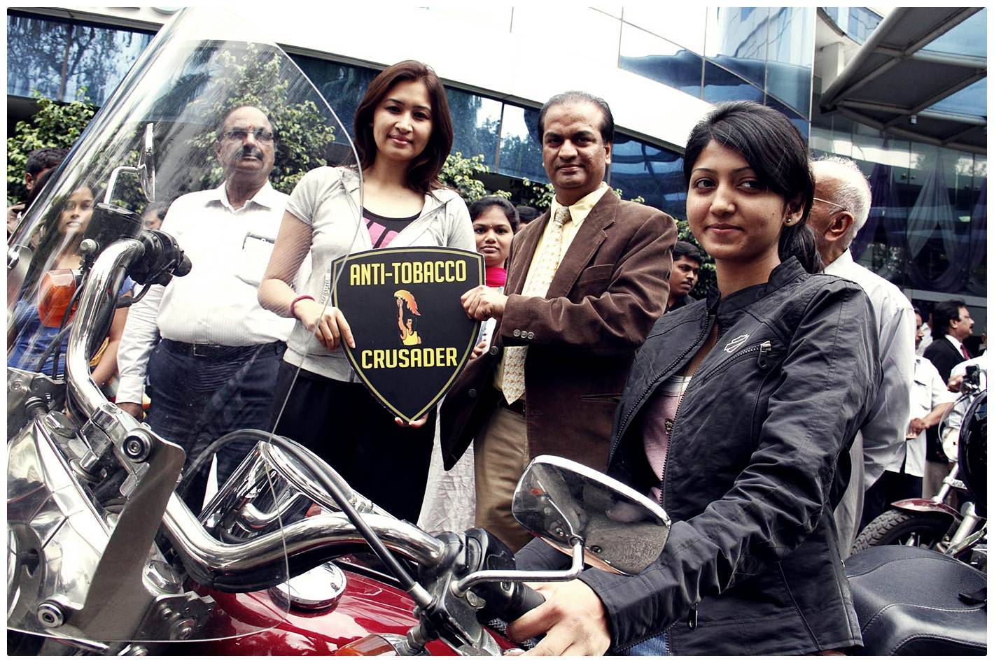 Apollo Cancer Hospital spreads 'No Tobacco' message by organising Harley Davidson Motorbike Rally Photos | Picture 469149