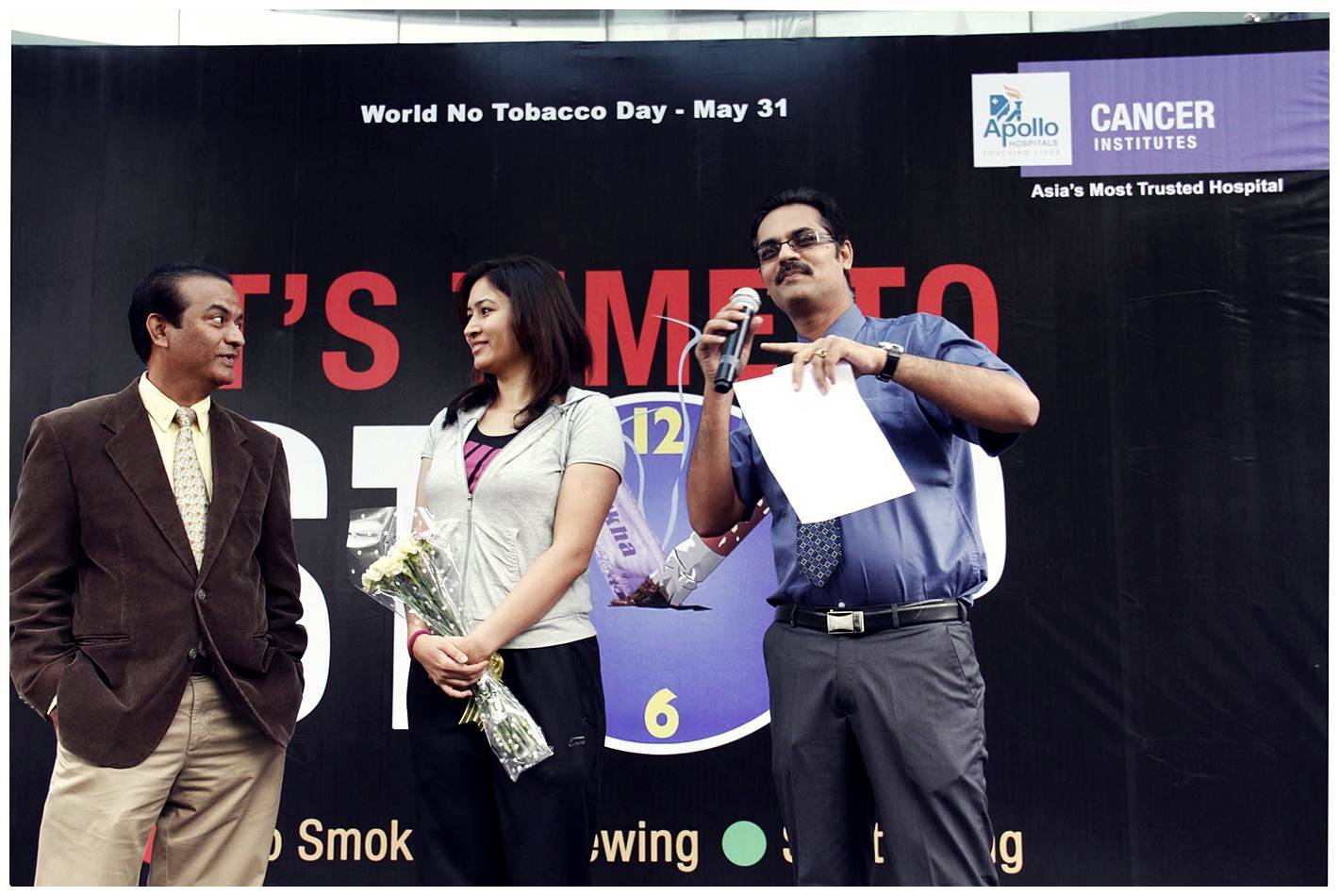 Apollo Cancer Hospital spreads 'No Tobacco' message by organising Harley Davidson Motorbike Rally Photos | Picture 469157