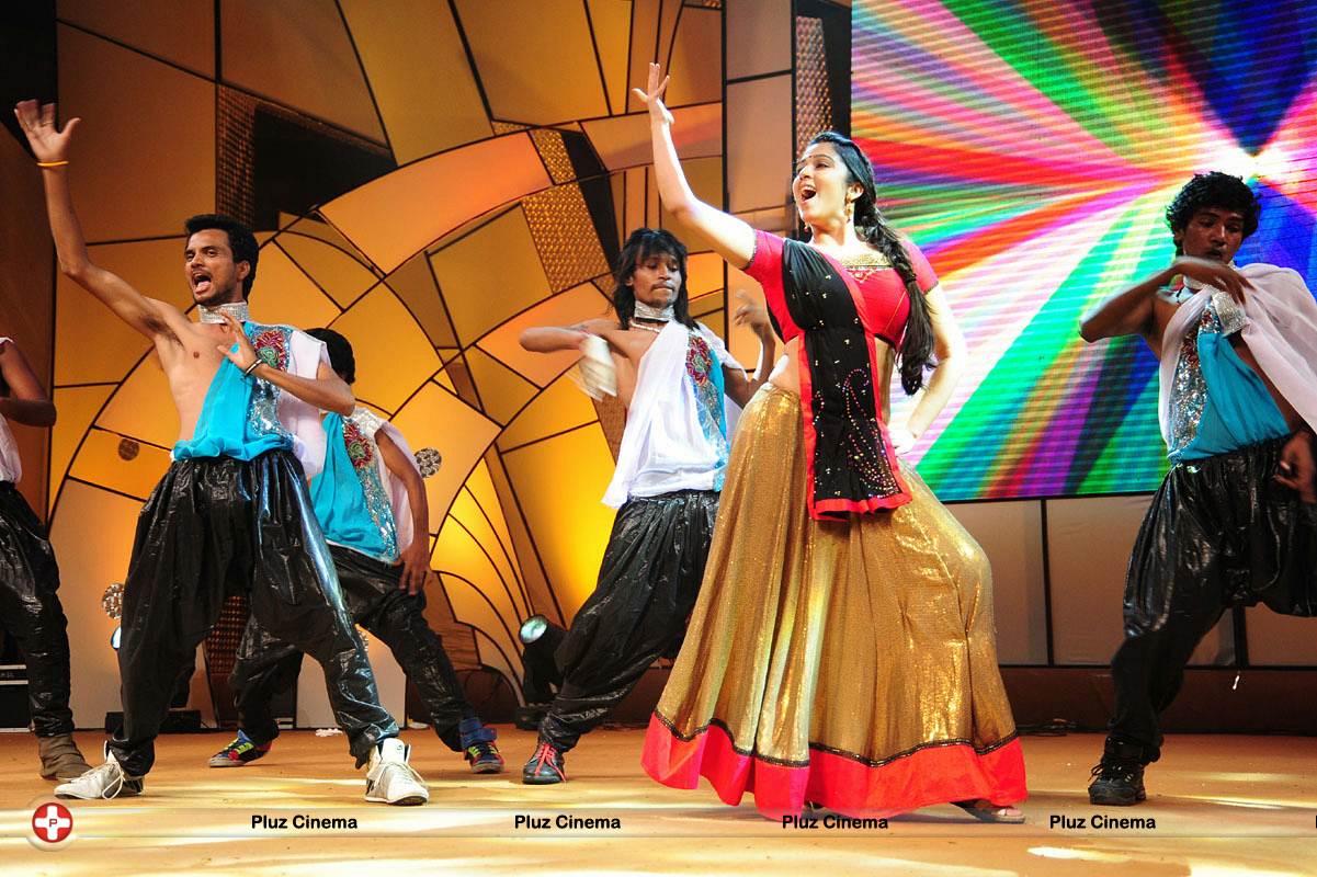 Charmy Kaur - Dance & Pefarmence At Santosham 11th Aniversary Awards Photos | Picture 559868