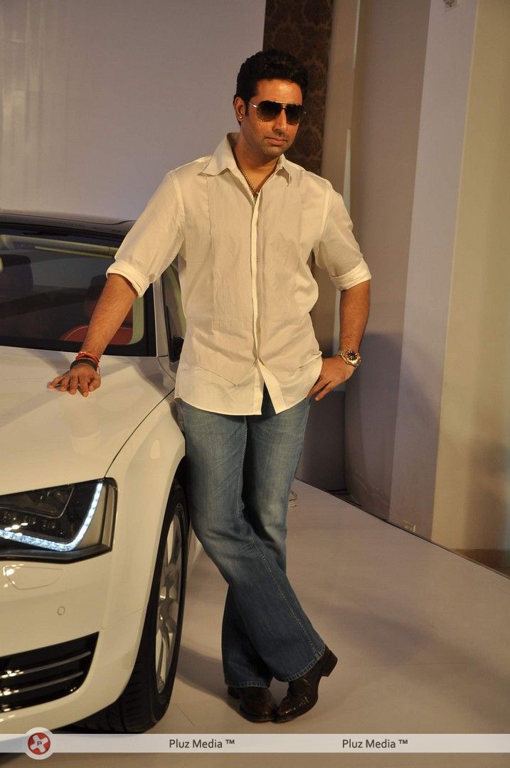 Abhishek Bachchan - Abhishek at Audi A8 German luxury car launch - Stills | Picture 244048