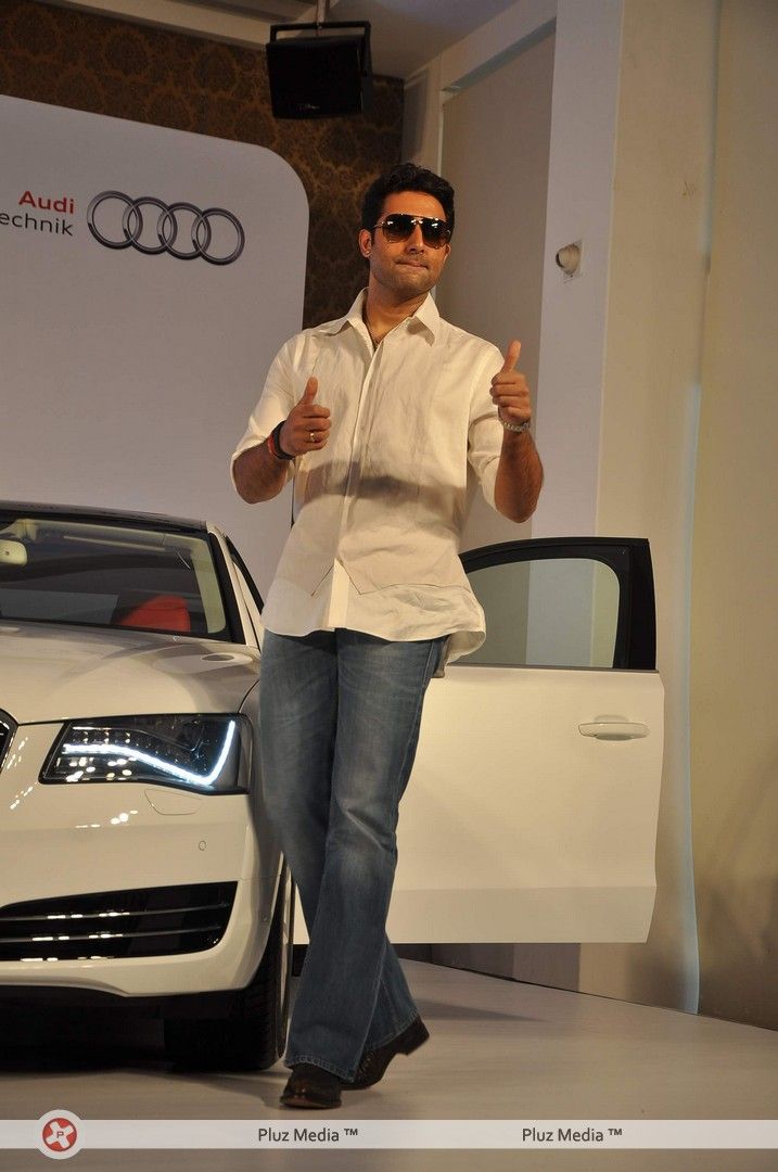 Abhishek Bachchan - Abhishek at Audi A8 German luxury car launch - Stills | Picture 244049
