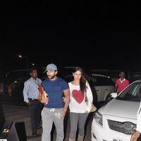Saif Ali Khan and Kareena Kapoor snapped at the airport - Stills