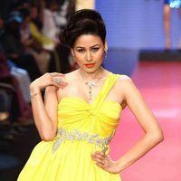 Model walked the ramp at the India International Jewellery Week 2012 on day 3 - Photos | Picture 257973