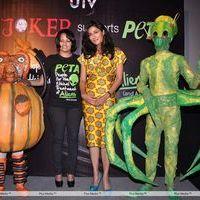 Chitrangada Singh - Chitrangada in PETA and Joker AD against testing cosmetics on animals - Photos