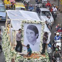 Funeral of actor Rajesh Khanna - Stills
