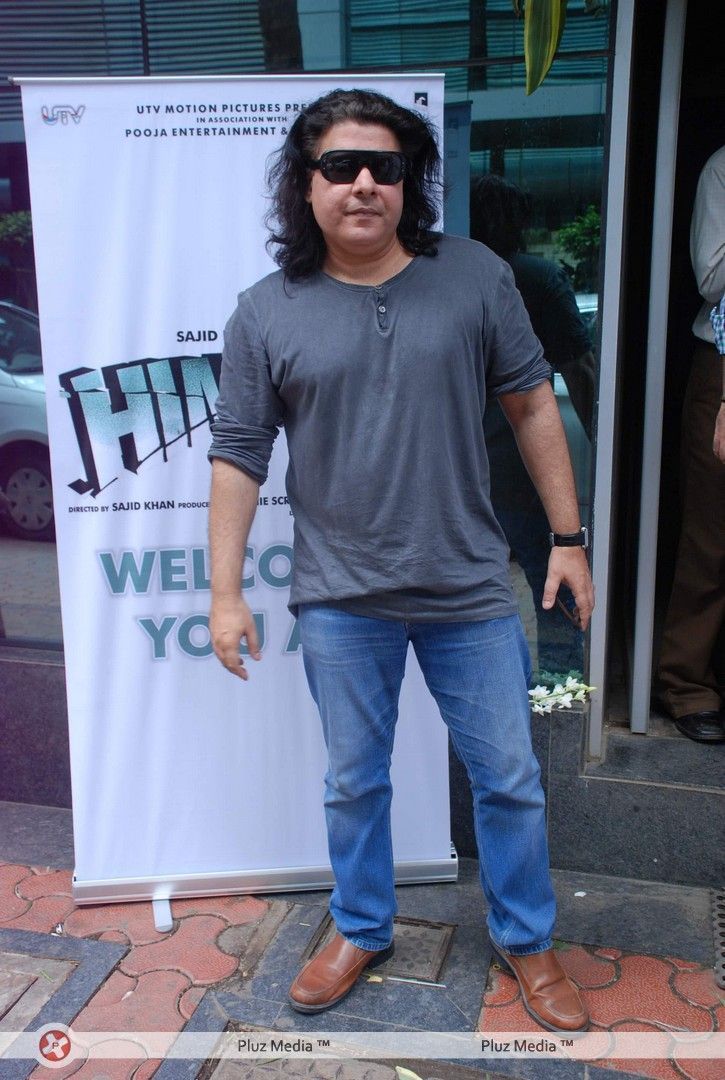 Sajid Khan - Song recording for forthcoming film Himmatwala - Photos | Picture 214437