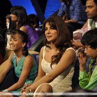 Priyanka Chopra - Priyanka and  Ileana at The sets of Zee Dance Super kids - Stills