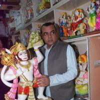 Paresh Rawal - Paresh Rawal Sells Ganesh Idols to Promote OMG - Photos