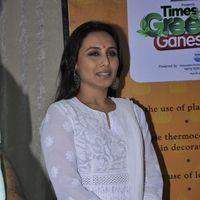 Rani Mukerji - Rani Mukerji At The Launch Of Times Green Ganesha Event - Stills | Picture 270247