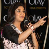 Shilpa Shetty - Shilpa Shetty At Press Interaction Organised By OLAY - Photos