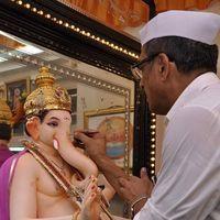 Nana Patekar - Bollywood Stars Celebrates Ganesh Festival - Photos