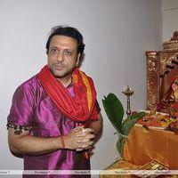 Govinda - Bollywood Stars Celebrates Ganesh Festival - Photos