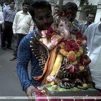 Sachiin J Joshi - Sachiin J Joshi Bids Goodbye to Lord Ganesha Stills