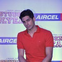 Sidharth Malhotra - Student Of The Year Promotional Event With Aircel - Stills